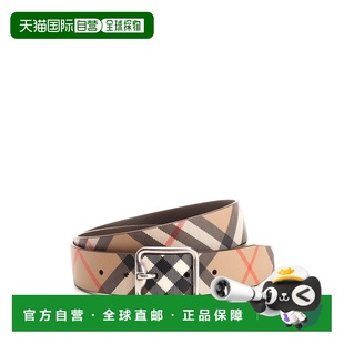 BURBERRY 男士腰带 8092046A2021 AW2025 浅棕色 REVERSIBLE BELT