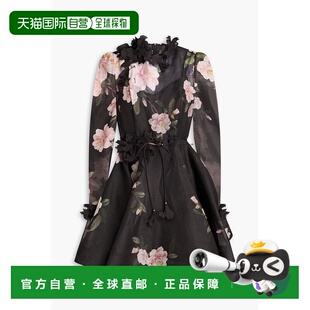 嵌花印花欧根纱迷你连衣裙 女士 9790DS241 ZIMMERMANN 潮奢