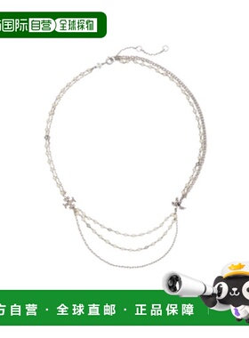 TORY BURCH 女士项链 180867056 SS2026 银色 Moondance 多股项链