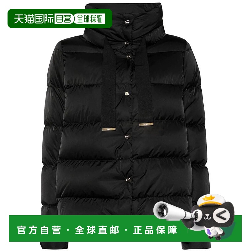 1h可退 HERNO 女士外套 PI001936D12170Z9300-0 AW2025 黑色