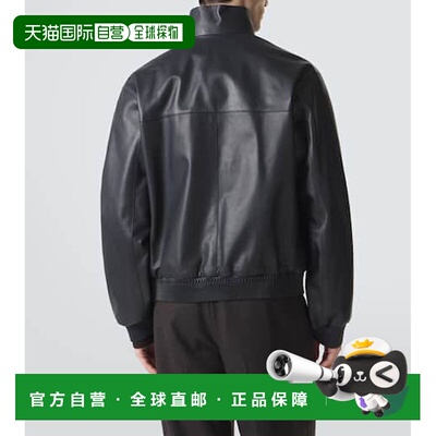 潮奢 Berluti 伯尔鲁帝 男士 皮革宽身束腰夹克