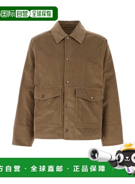 BURBERRY 男士西服 8110217C2386 AW2025 绿色 Khaki corduroy ja