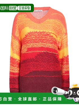 1h可退 潮奢 Acne Studios 艾克妮 女士 毛衣 orange橙色 舒适时