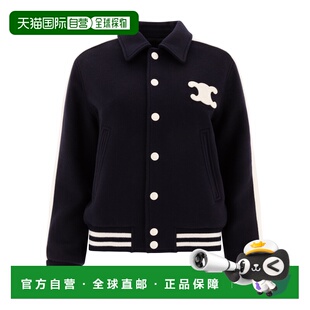 女士西服 翻领长袖 2V31V670007MR 黑色 夹克 AW2024 CELINE