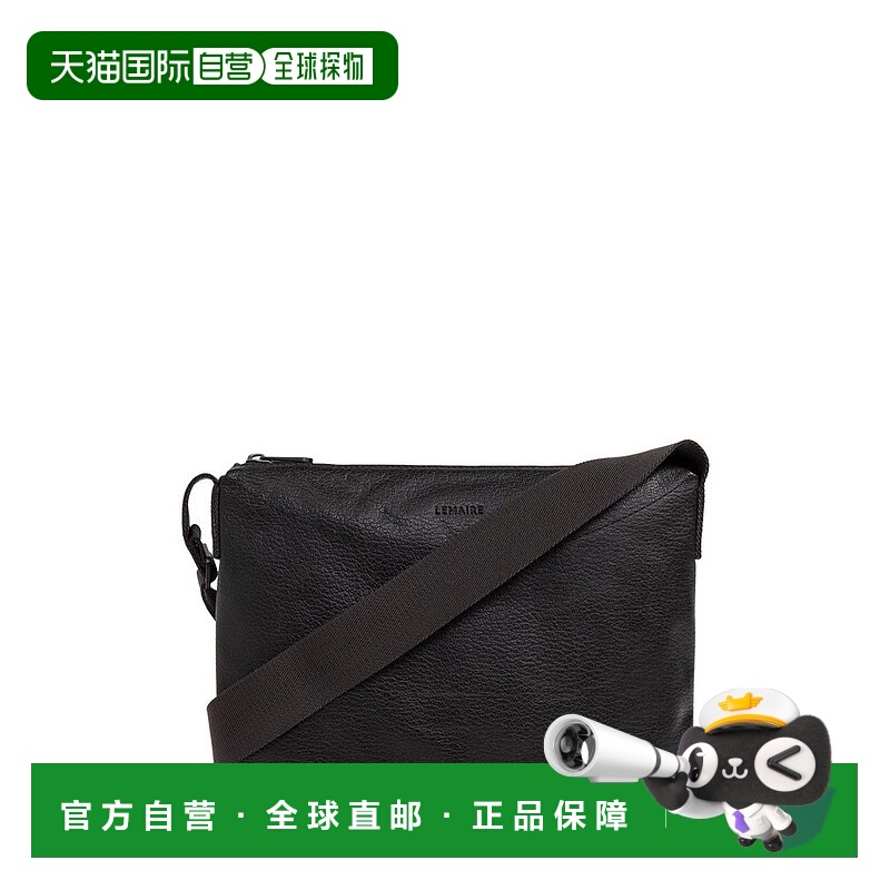 1h可退 潮奢 Lemaire 男士 拉鍊斜背包 BG0166LL0138