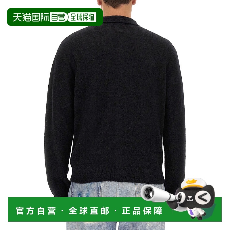1h可退 OUR LEGACY 男士针织衫 M4213ECFSEBLACKFUZZYALPACA开衫