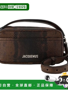 JACQUEMUS 女士单肩包 BAM00429AC05G03 AW2025 棕色斜挎包手提包