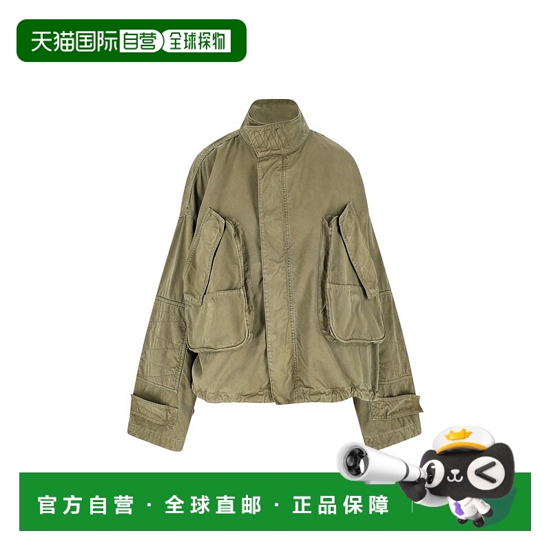 1h可退 潮奢 The Attico 女士 Attico 標誌貼片飛行員夾克 260WCB