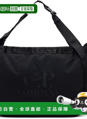 1h可退 潮奢 C.P. Company 男士 黑色 Plain Paper Touch 托特包