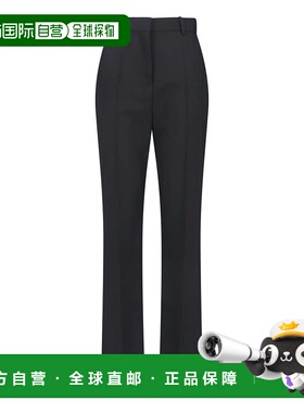 CALVIN KLEIN 女士休闲裤  LV0VY00463UB1 AW2025黑色直筒裤