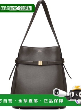 1h可退 潮奢 toteme 女士 棕色 Belted Leather 水桶包 244WAL004