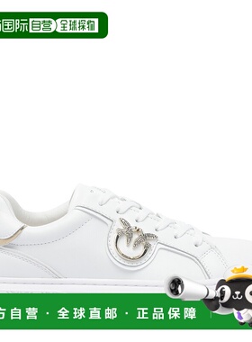 PINKO 女士休闲鞋 SS0041P087ZIA AW2025 白色 圆头低帮运动鞋