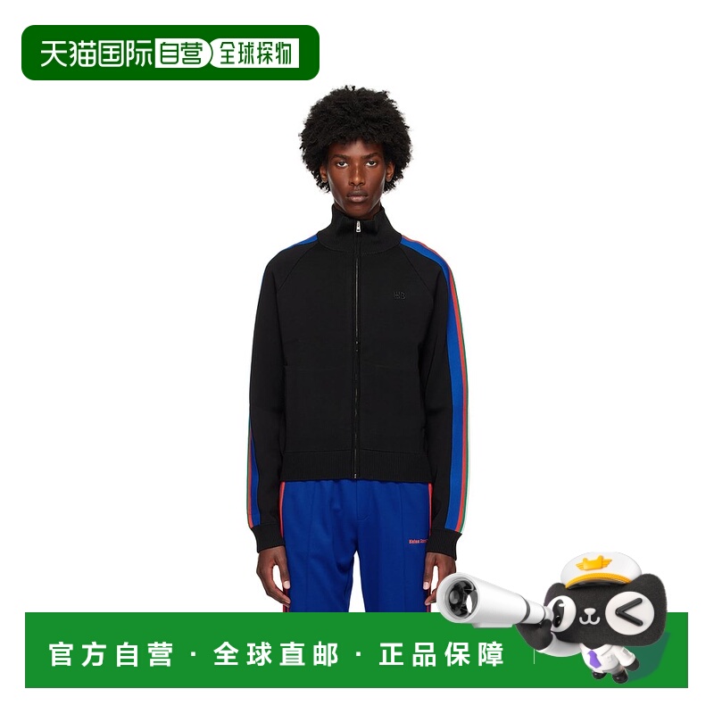 1h可退 潮奢 Wales Bonner 男士 黑色 Tide 运动夹克 UA24KN15VI0