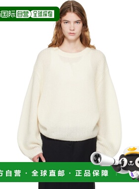 1h可退 潮奢 toteme 女士 灰白色毛衣 261WRT0652YA0161