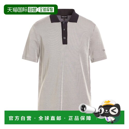 armani 阿玛尼 男士 Polo衫 blue蓝色 舒适时尚