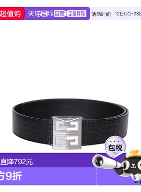 GIVENCHY 男士腰带 BK4063K1QW001 SS2025 黑色 GIVENCHY men's b