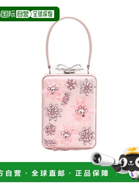 1h可退 SELF-PORTRAIT 女士单肩包 RS26302CP SS2026 花色 缎面花