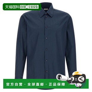 BURBERRY 男士衬衫 8122006DARKGRAPHITEBLUE SS2026