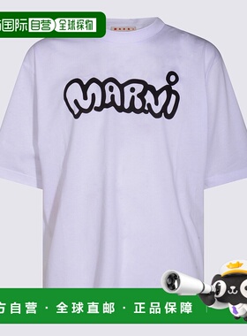 MARNI 男士T恤 HUMU0223WPUSCY53LOW01 AW2025 白色男装