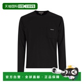 shi PA1029BLACK 男士 PREMIATA Cotton T恤 黑色 AW2025 jersey