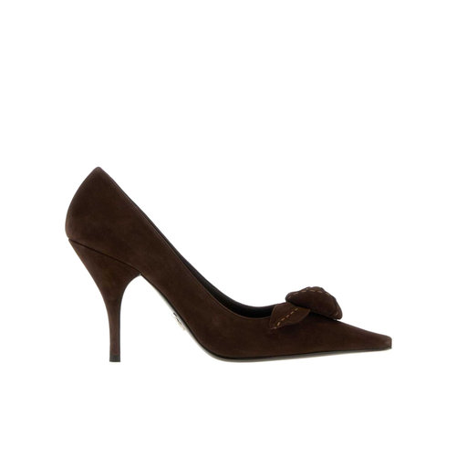 PRADA 女士高跟鞋 1I714OF095008F0003 AW2026 棕【付后1h可退】