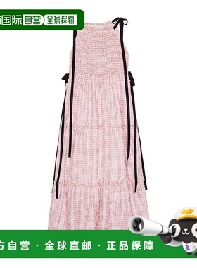 GANNI 女士连衣裙 W0415038 AW2025 粉红色 Ganni Dress