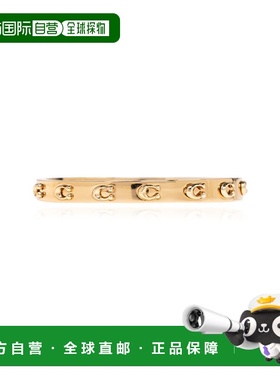 1h可退 COACH 女士手链手镯 37335948GLD710 SS2025 黄色新款