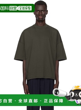 1h可退 潮奢 The Row 男士 卡其色 Dustin T 恤 289K291