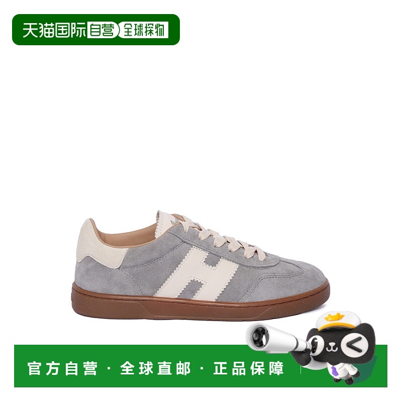 1h可退 HOGAN 女士运动鞋 HXW6470FB60UHK0MA9 AW2025 灰色