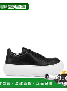 1h可退 MOSCHINO 男士运动鞋 MB15115G0MGA0 AW2025 黑色 Becco S