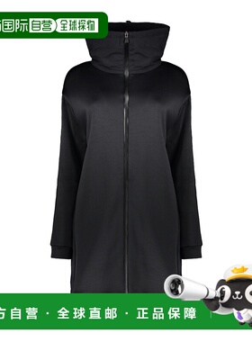 HERNO 女士外套 JC00018DL500499290 AW2023 黑色 高领夹克