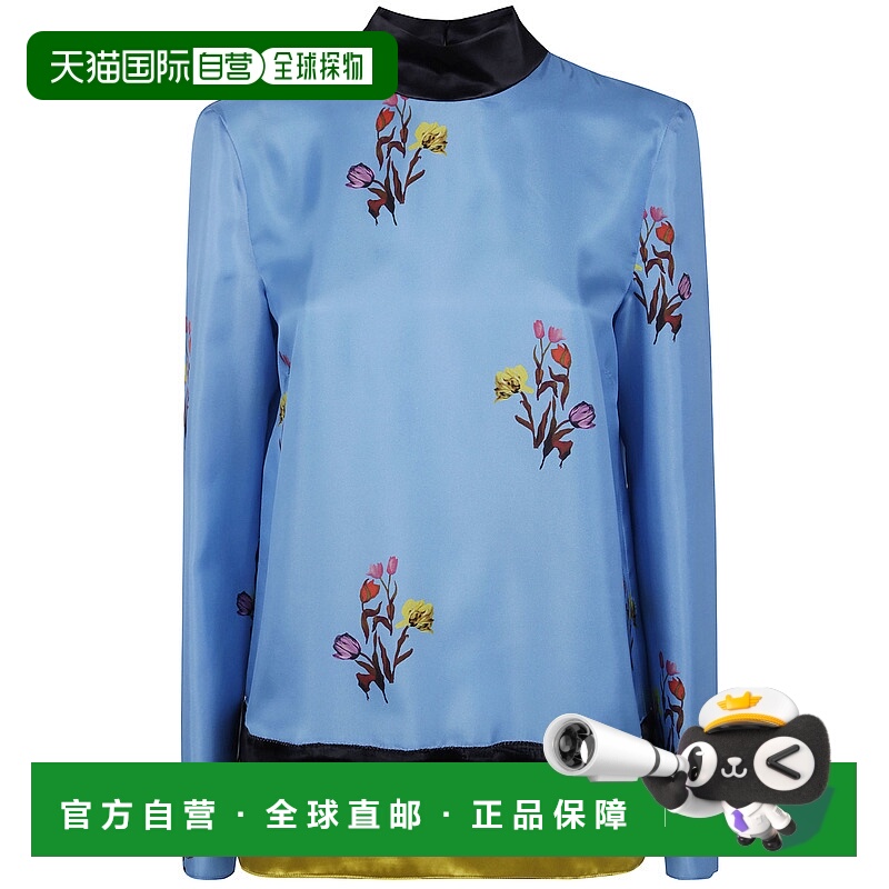 MARNI 女士T恤 TTMA0436Q0UTSG37TUB48 AW2025 蓝色