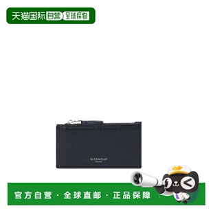 BK60DNK213001 SS2026 黑色 GIVENCHY card 钱包 Leather hol 男士