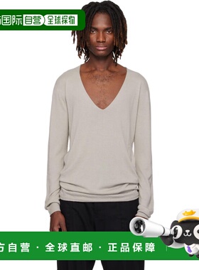 1h可退 潮奢 rick owens 瑞克 欧文斯 男士 灰白色 Temple Oversi