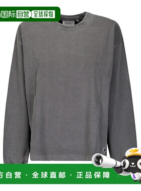 CARHARTT WIP 女士卫衣 I03604389B7 SS2026 灰色 长袖T恤