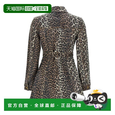 GANNI 女士连衣裙 J1605943 SS2025 花色 Denim Dress