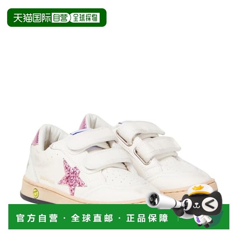 1h可退 潮奢 GOLDEN GOOSE 女童 Ball 星星亮片皮质运动鞋童鞋