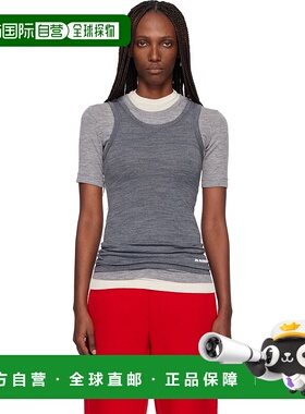 1h可退 潮奢 Jil Sander 吉尔 桑达 女士 灰色 Lightweight Techn