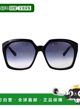 1h可退 CHLOÉ 女士眼镜 CH0280S002 SS2025 黑色 徽标太阳镜