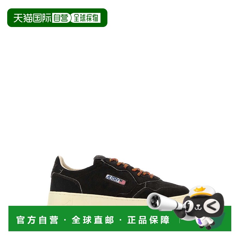 1h可退 AUTRY 男士休闲鞋 AULMPE03 AW2025 黑色 Black calf hair