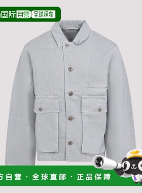 LEMAIRE 女士西服 OW306LD1036BK948 SS2025 灰色 长袖休闲夹克