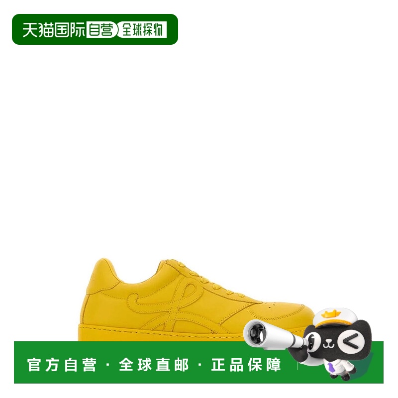 1h可退 LOEWE 男士运动鞋 M816282XBNSUNFLOWER AW2025 黄色