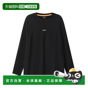 T恤 男士 50473286001 AW2024 BOSS 黑色长袖 HUGO