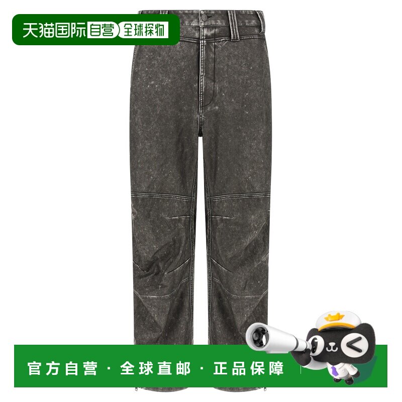 DIESEL 男士休闲裤 A230260NJCJ9XX AW2026 灰色 腰带环牛仔裤