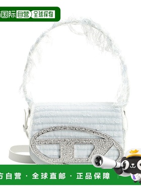 DIESEL 女士单肩包 X08396P8771HB179 SS2026 白色 PLASTIC SHOUL