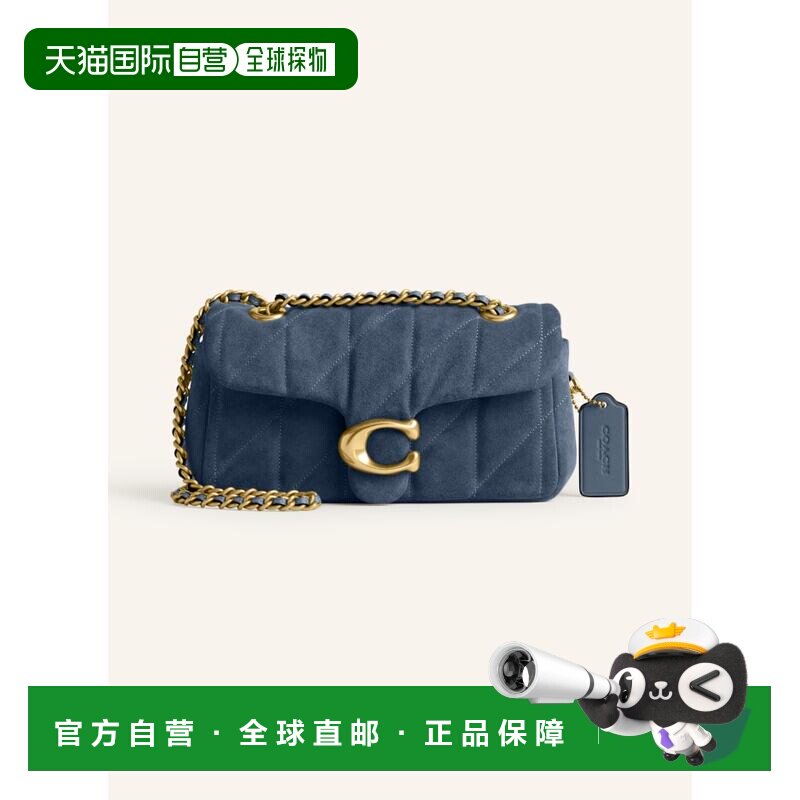 1h可退 COACH 女士斜挎包 100282516917000 CO 深蓝色 Crossbody