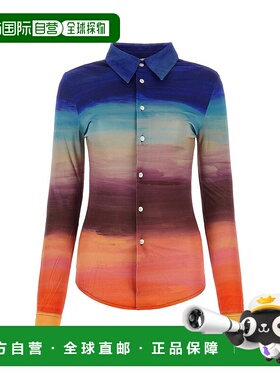 MARNI 女士衬衫 CAMA0534A0UTV975DSX99 SS2023 粉红色长袖