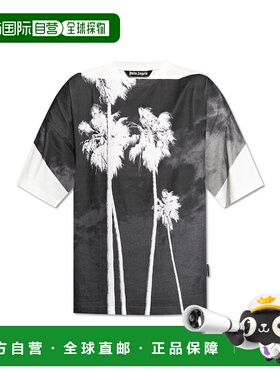 PALM ANGELS 男士T恤 AW2025 PMAA10DF25JER0010310短袖