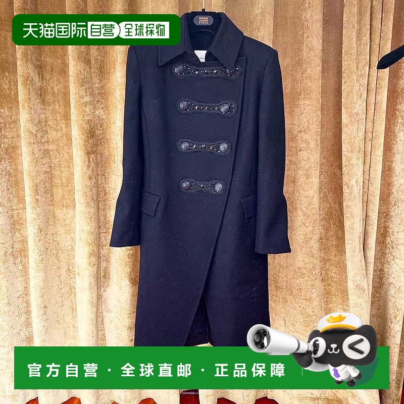 1h可退 BALMAIN 男士外套 FP27002EA70BLACK SS2019 黑色 纽扣大
