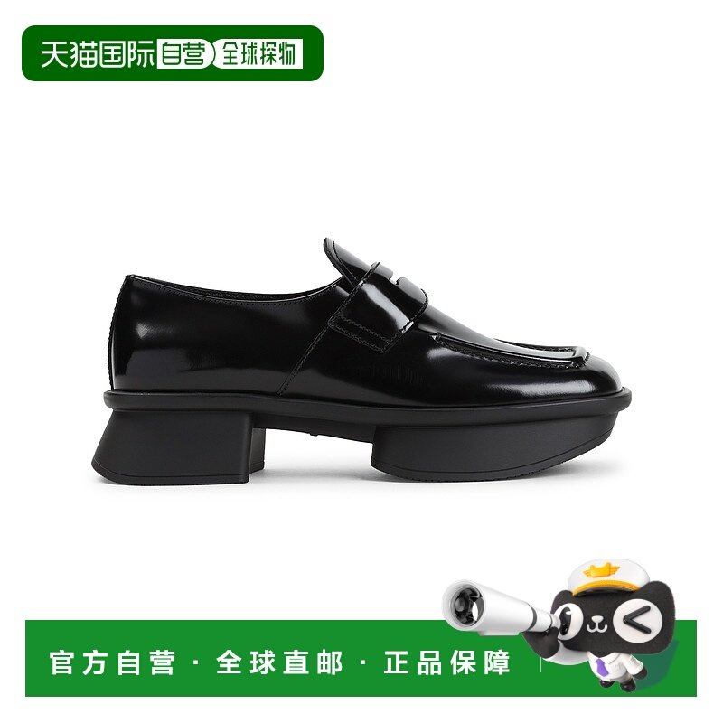 PRADA 女士芭蕾乐福鞋 1D985NFD040055F0002 SS2025普拉达一脚蹬